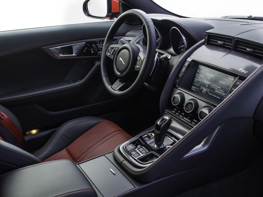 Jaguar f-Type 2022 салон