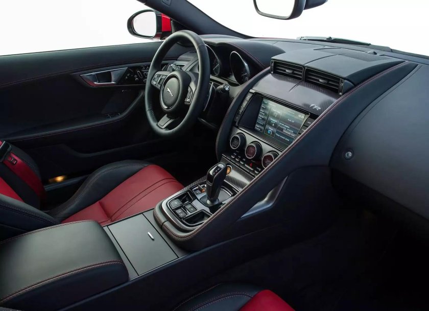 Ягуар ф тайп 2014 салон