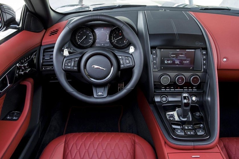 Jaguar f-Type 2022 салон