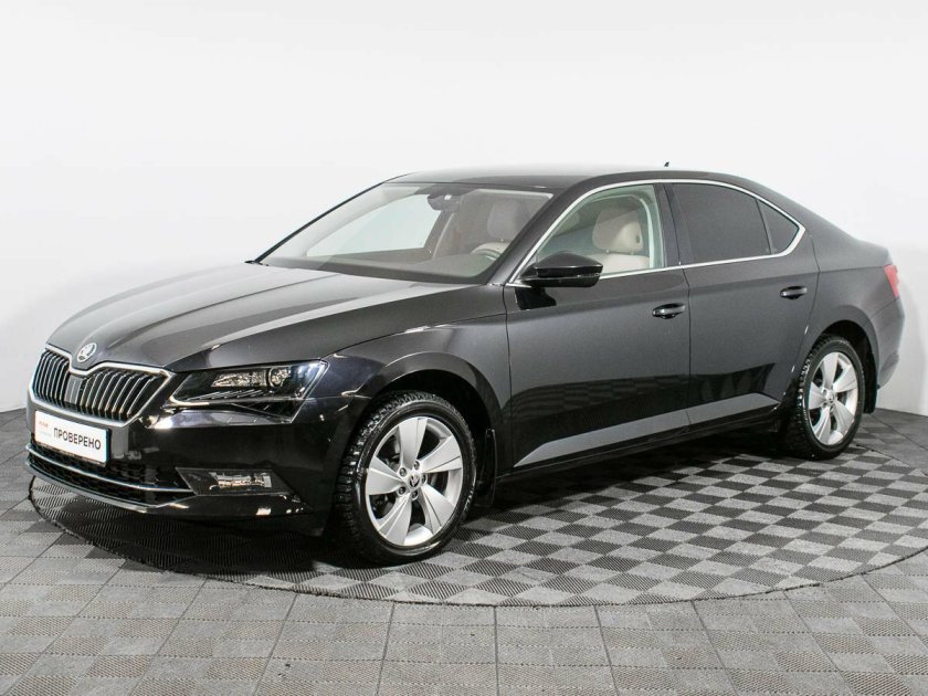 Skoda Superb черный 2015