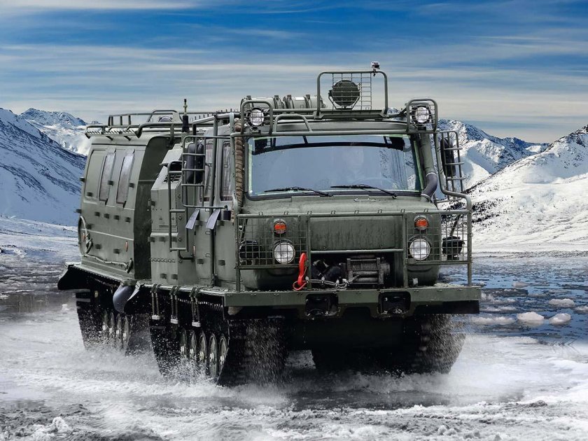 Двухзвенный Транспортер-тягач 3344-20