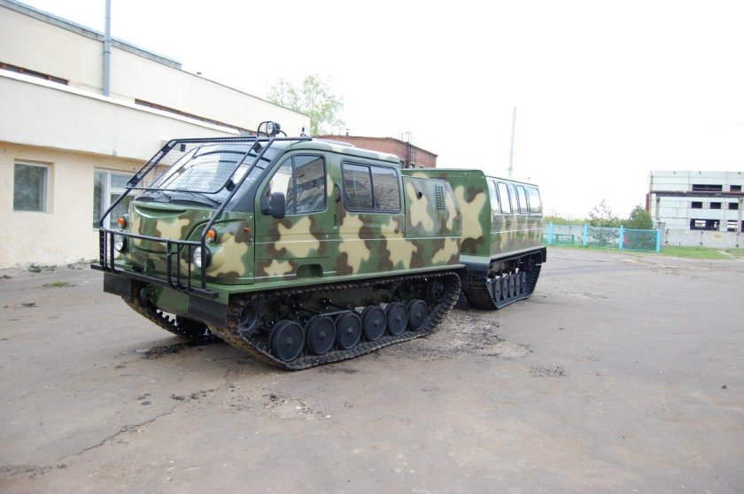 ГАЗ-3344-20 двухзвенный снегоболотоход