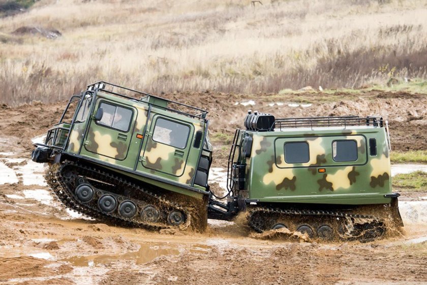 ГАЗ-3344-20 двухзвенный снегоболотоход