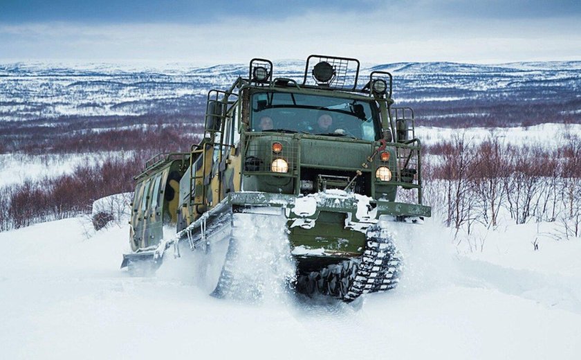 ГАЗ-3344 снегоболотоход