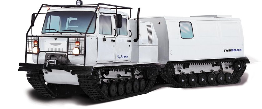 ГАЗ-3344-20 двухзвенный снегоболотоход