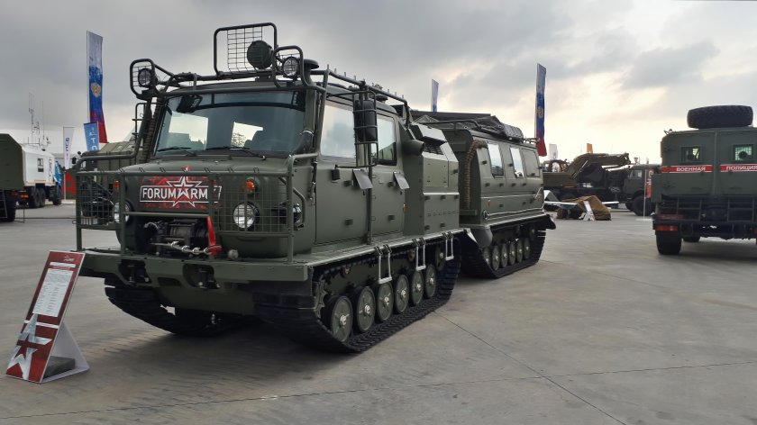 ГАЗ-3344-20 двухзвенный снегоболотоход