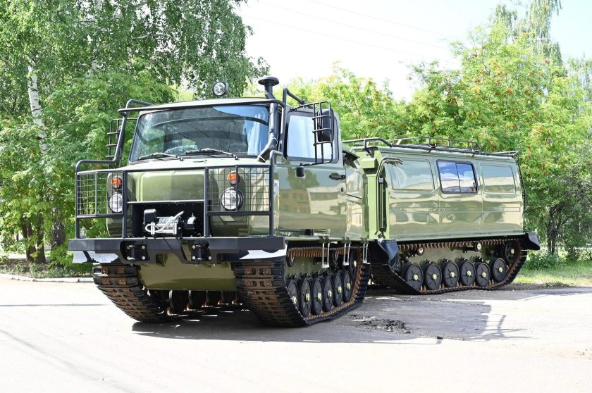 ГАЗ-3344-20 двухзвенный снегоболотоход