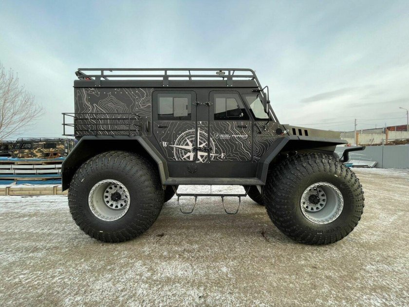 Снегоболотоход север-трак егерь