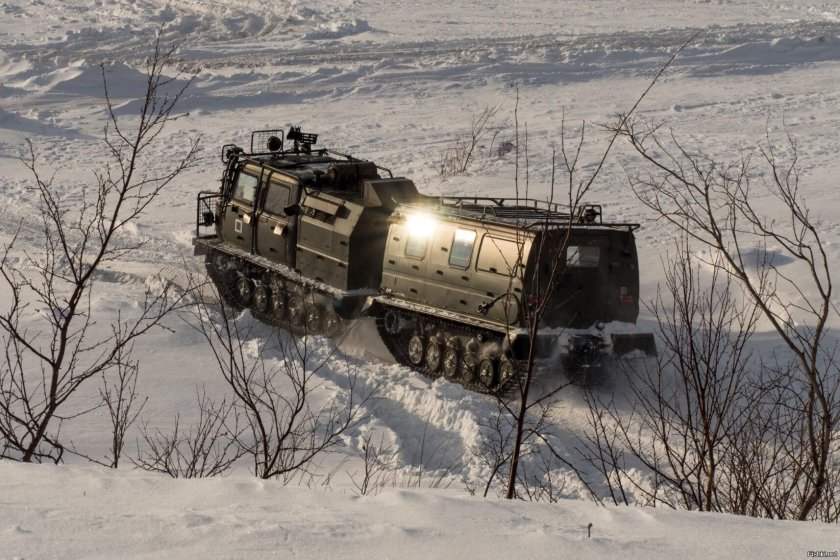 ГАЗ-3344-20 двухзвенный снегоболотоход