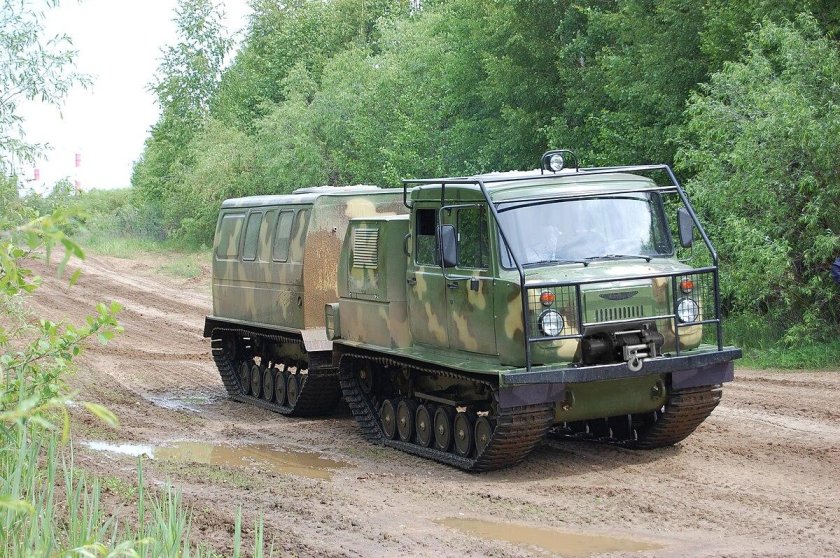 ГАЗ-3344-20 двухзвенный снегоболотоход
