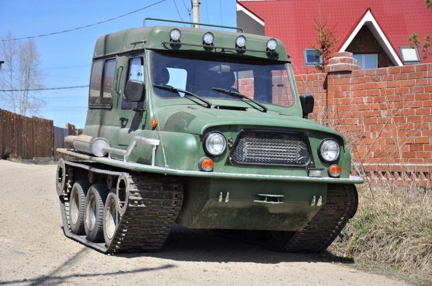 УАЗ 469 гусеничный