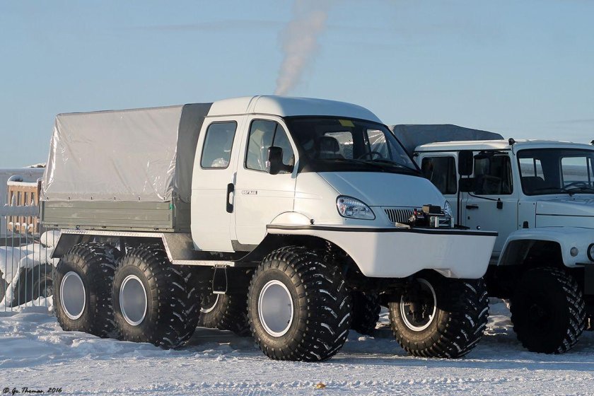 Снегоболотоход Кержак ТТС 30077 6х6