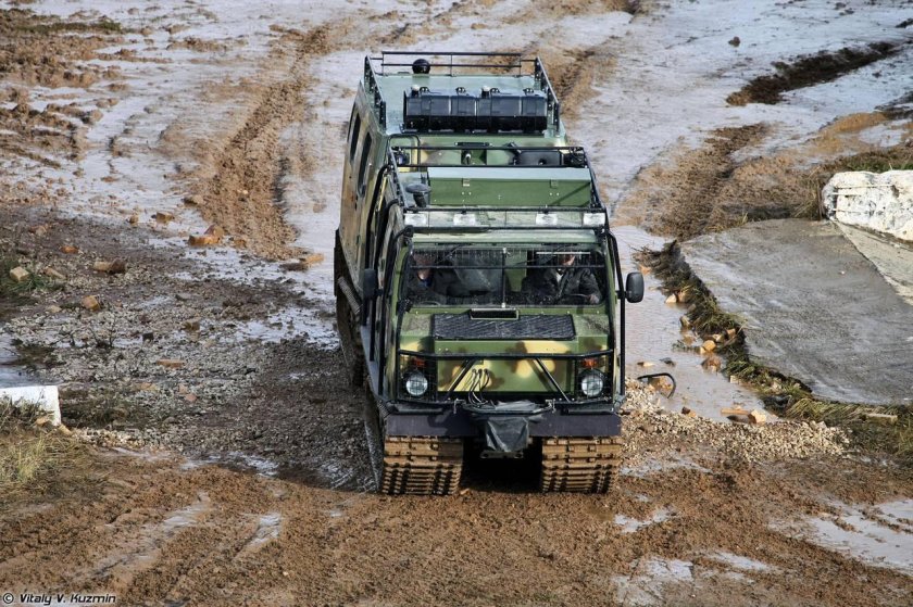 ГАЗ-3344-20 двухзвенный снегоболотоход