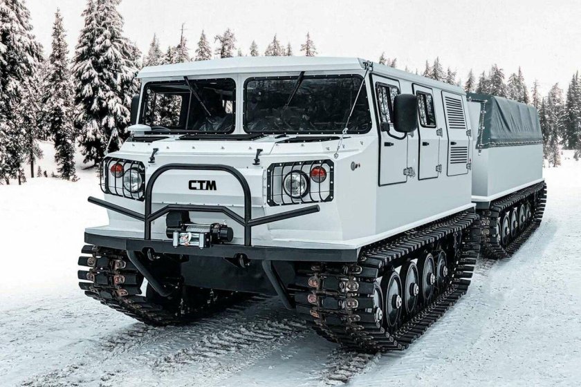 ГАЗ-3344-20 двухзвенный снегоболотоход