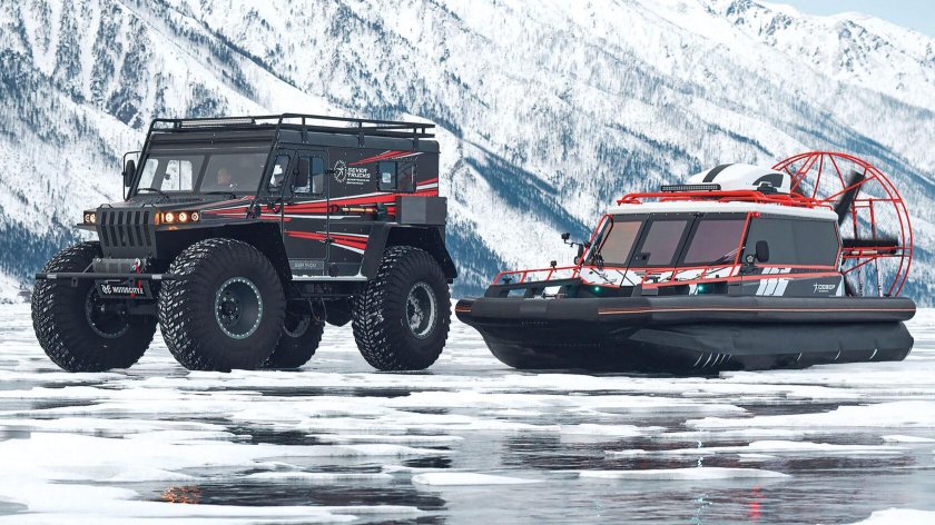 Снегоболотоход "хищник-39043"