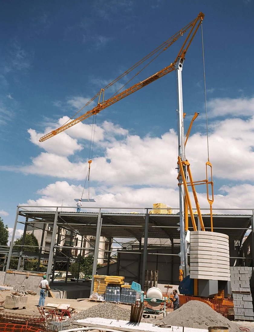 Башенный кран потайн иго 50