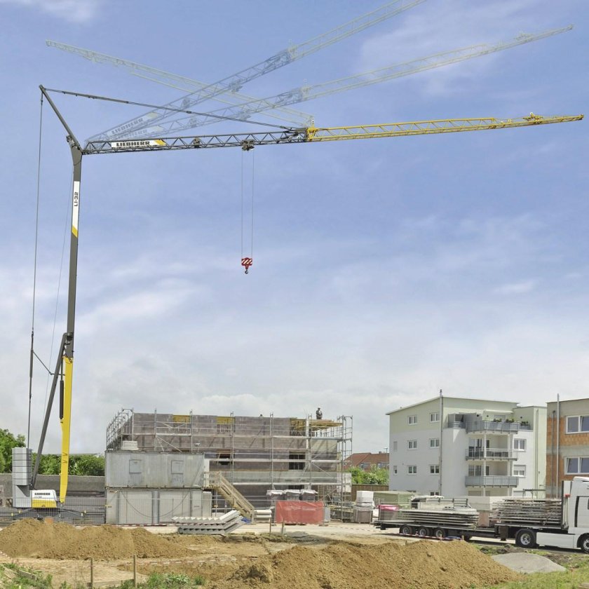 Быстромонтируемый кран Liebherr