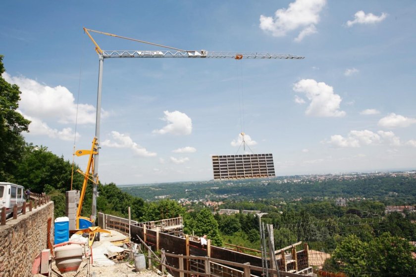 Быстровозводимый кран Potain