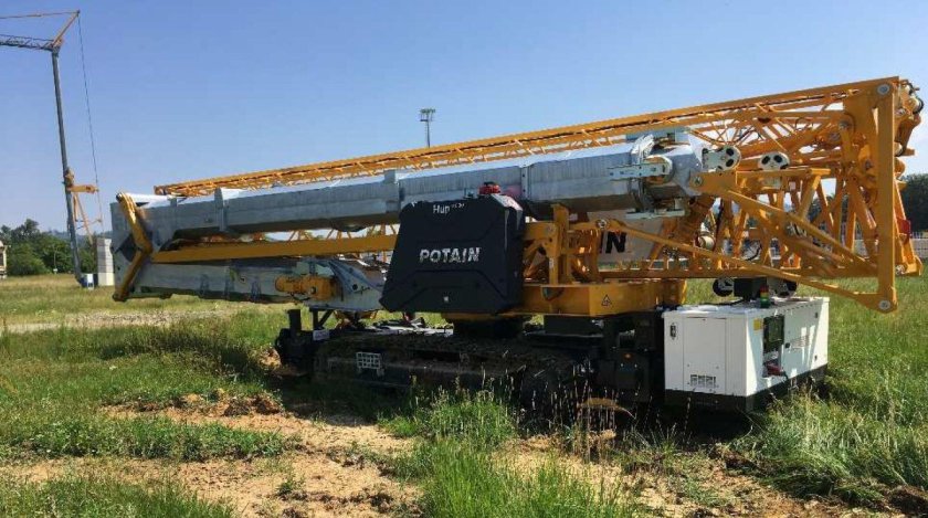 Либхер быстромонтируемый кран