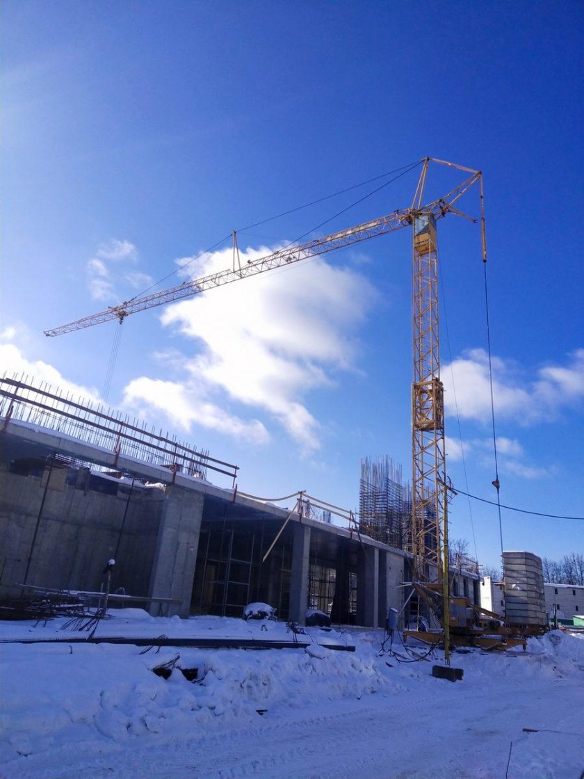 Либхер 50х кран быстромонтируемый