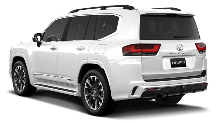 Toyota Land Cruiser 300 белый