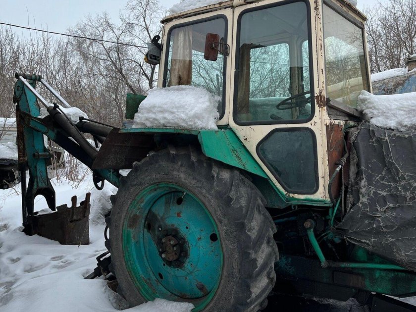 Трактор экскаватор юмз 6