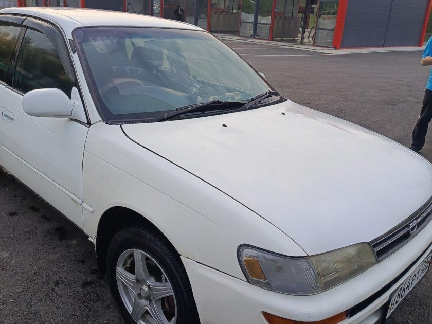 Toyota corolla 1993 белая