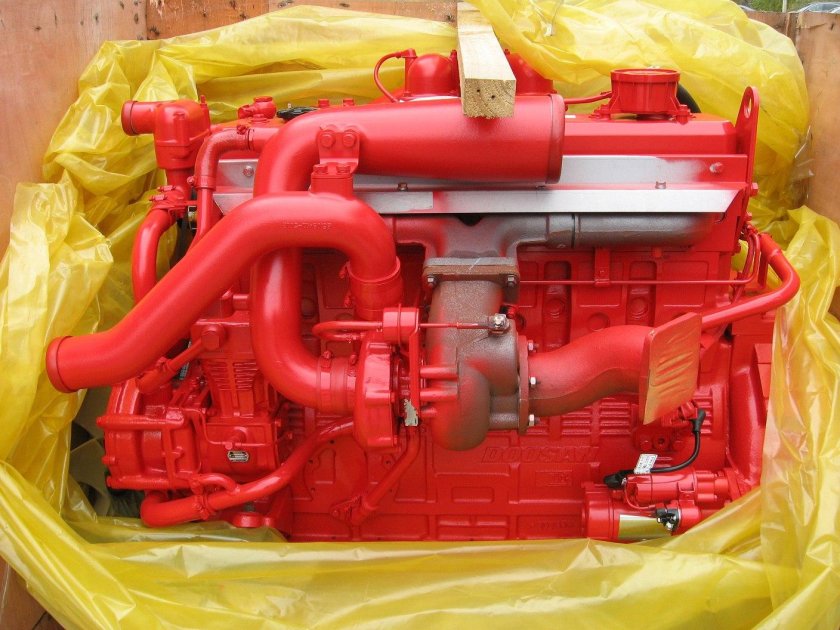 Двигатель Daewoo Novus de12ti