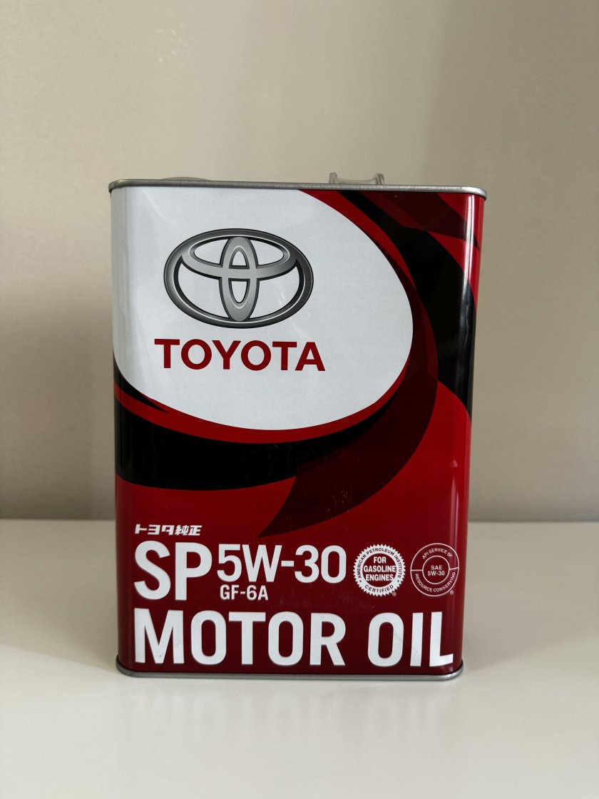 Моторное масло toyota motor oil