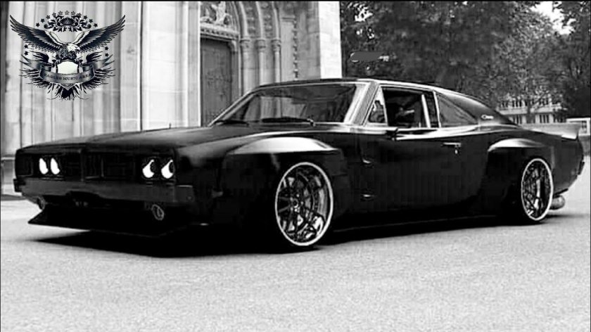 Dodge Charger 1969 черный