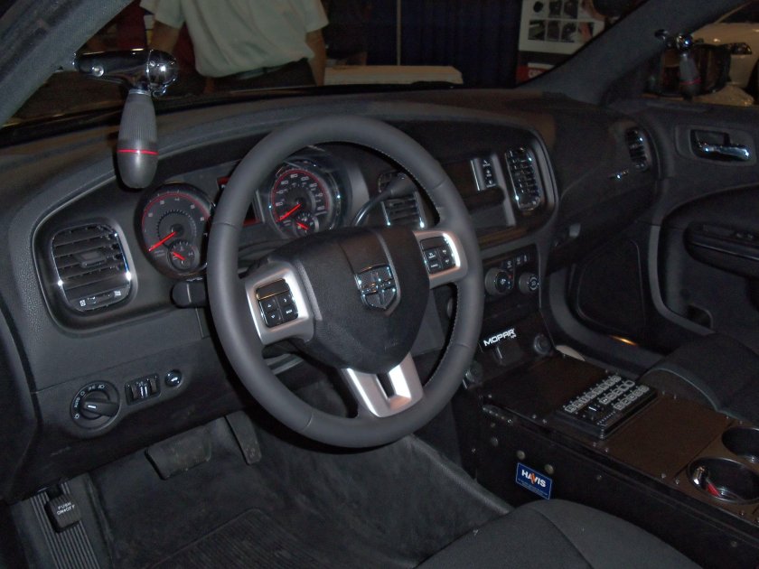 Dodge Charger 2008 Police Interior