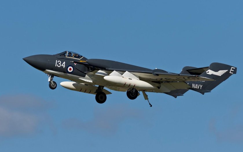 De Havilland Sea Vixen - Survivor xj580