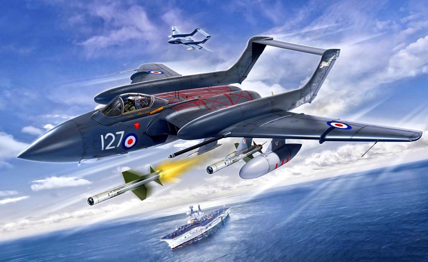 Истребители «de Havilland DH-110 Sea Vixen