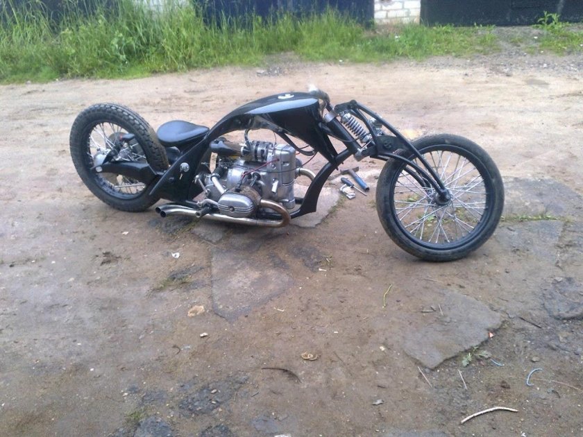 Рама чоппер Урал Днепр