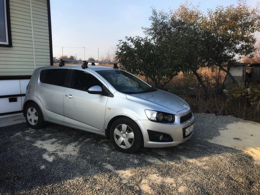 Рейлинги на Шевроле Авео т300