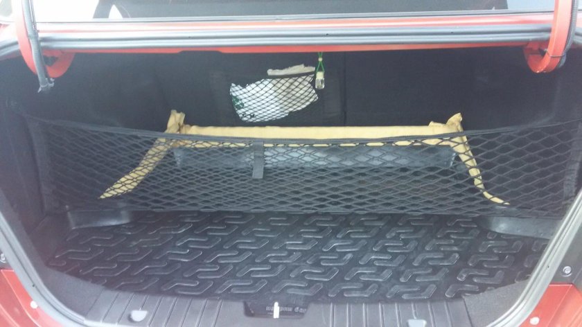 Сетка в багажник Шевроле Авео т300 седан