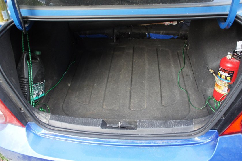 Chevrolet Aveo t300 багажник