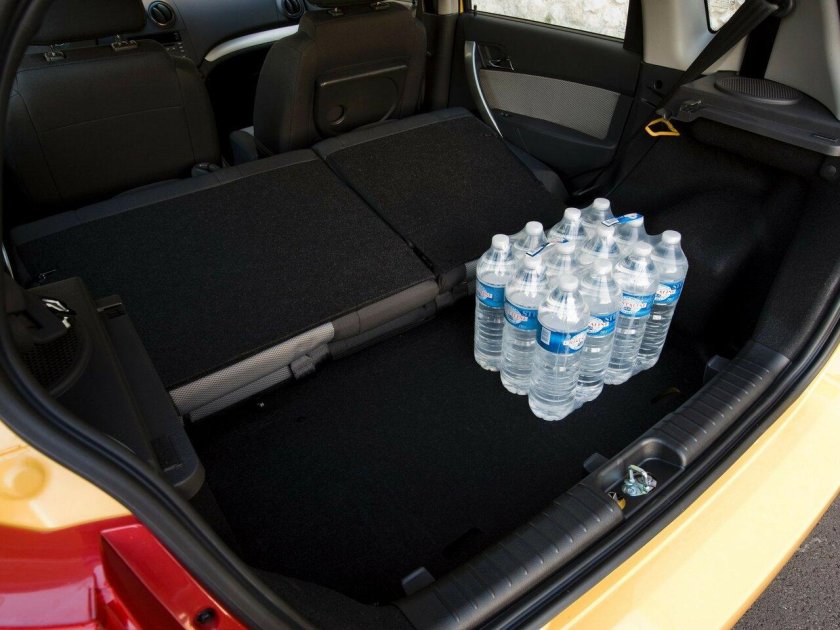 Chevrolet Aveo хэтчбек багажник