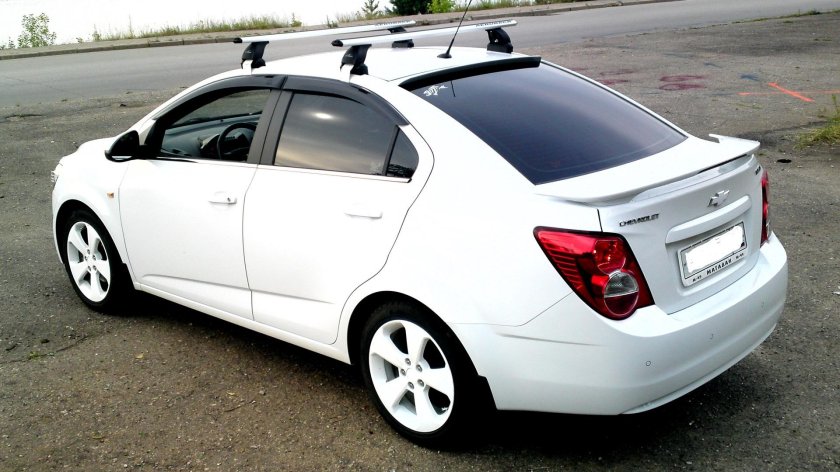 Шевроле Авео т300 багажник