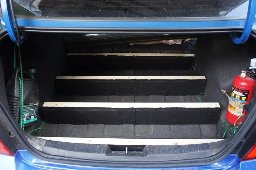 Chevrolet Aveo t300 багажник