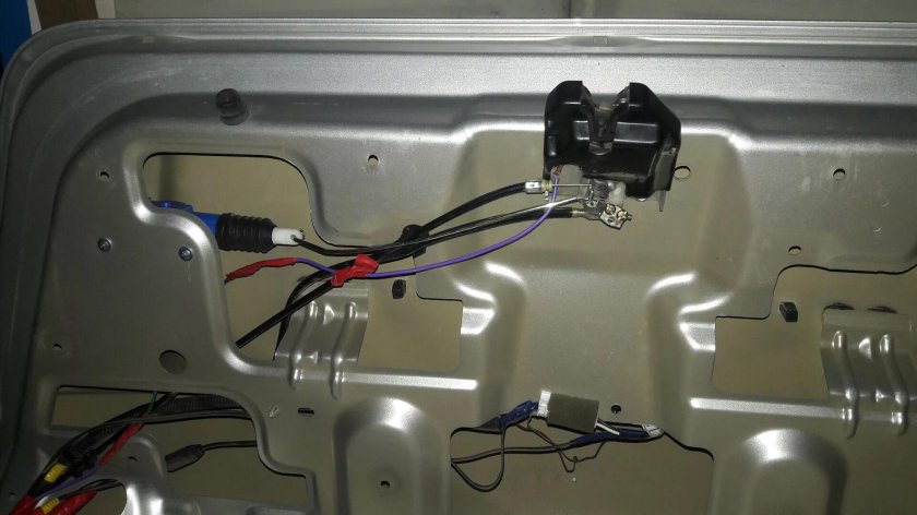 Открытие багажника Шевроле Авео т250