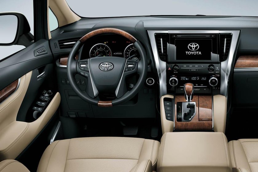 Салон тойота альфард