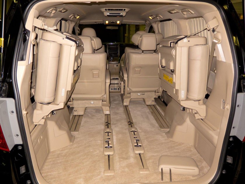 Тойота альфард 2008 салон