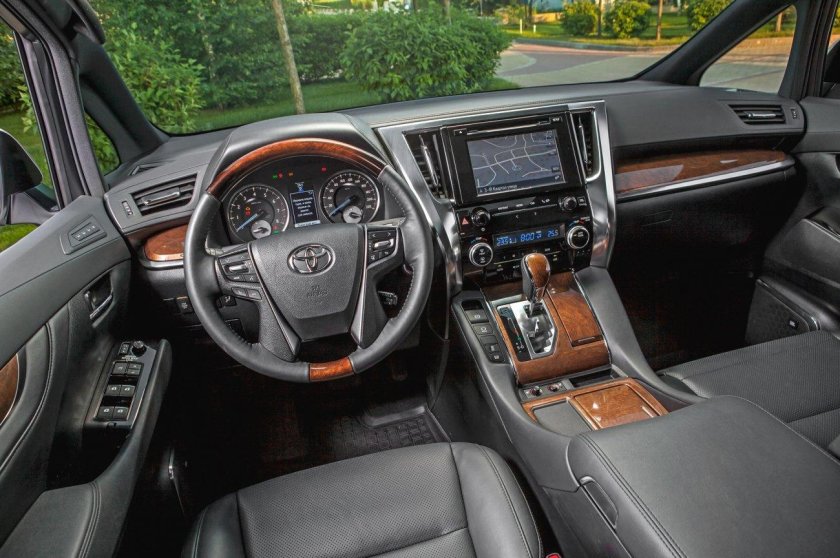 Toyota Alphard 2016 салон