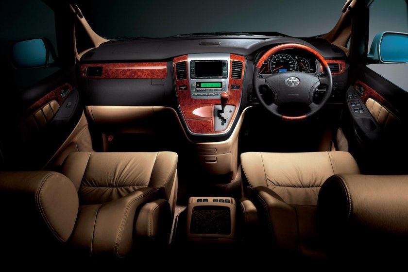 Тойота альфард 2005 салон