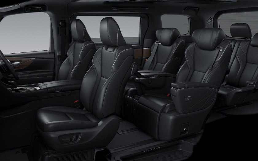 Toyota Alphard 2023 салон