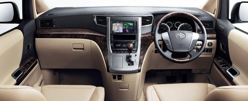 Тойота альфард 2008 салон