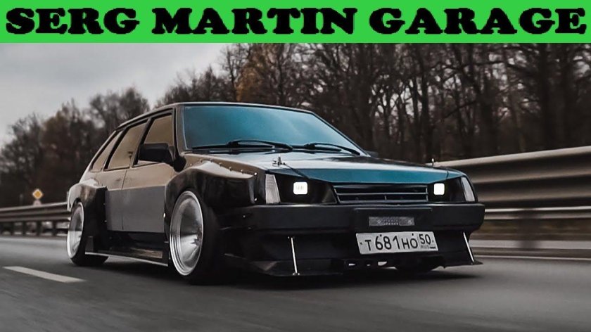 Тюнингованная ВАЗ 2109