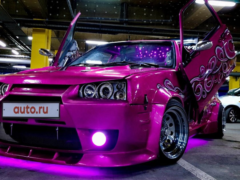 Тюнингованный ВАЗ 2109