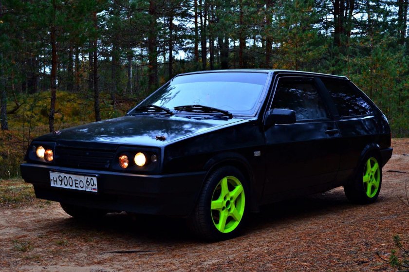 Лада 2108 черная